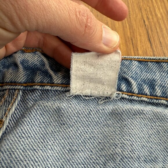 Vintage 80s Levi’s 505 Orange Tab Jeans | 32x30 | Regular Fit Straight Leg | Dis - Picture 7 of 11